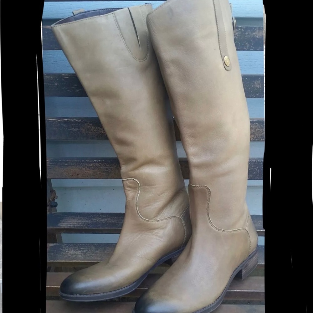 Sam Edleman Penny 2 (wide calf) boots in OLIVE